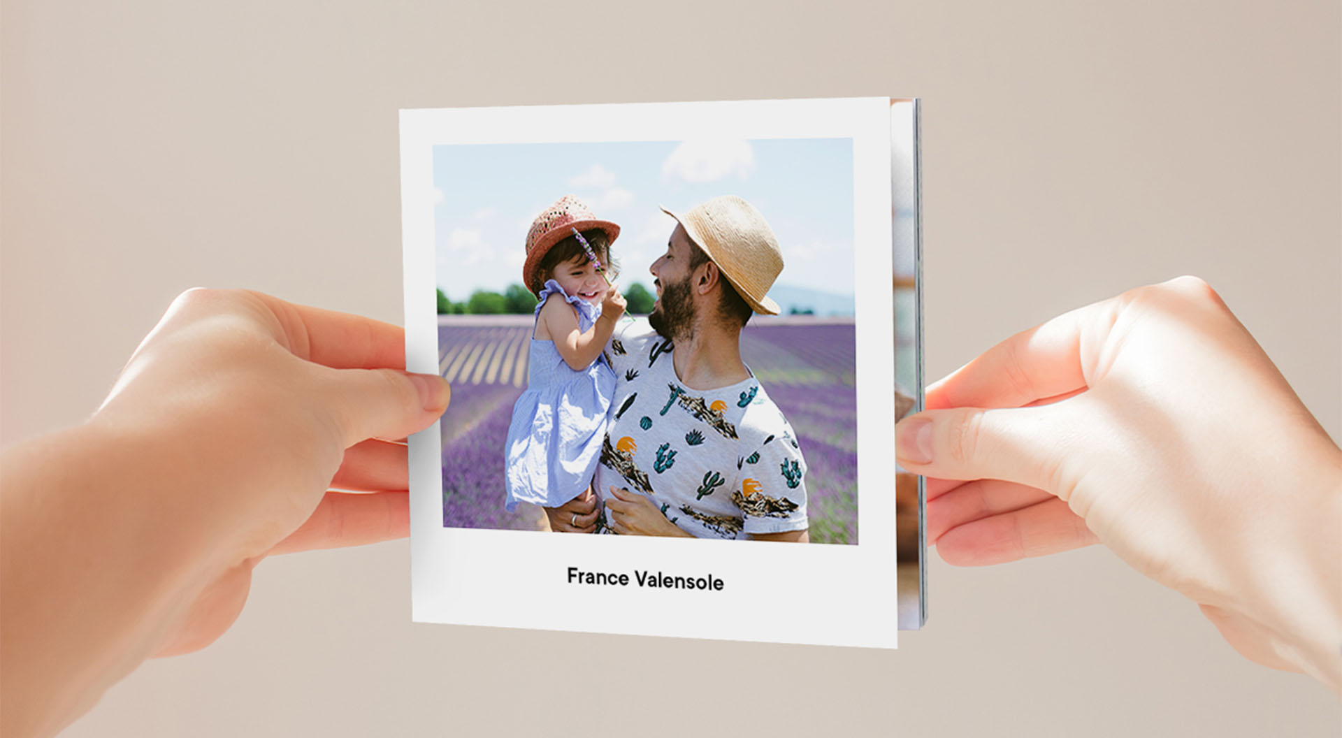 Booklet as travel photo book