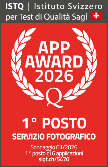 Label SIQT Servizio Photo APP Award 2026 CH IT