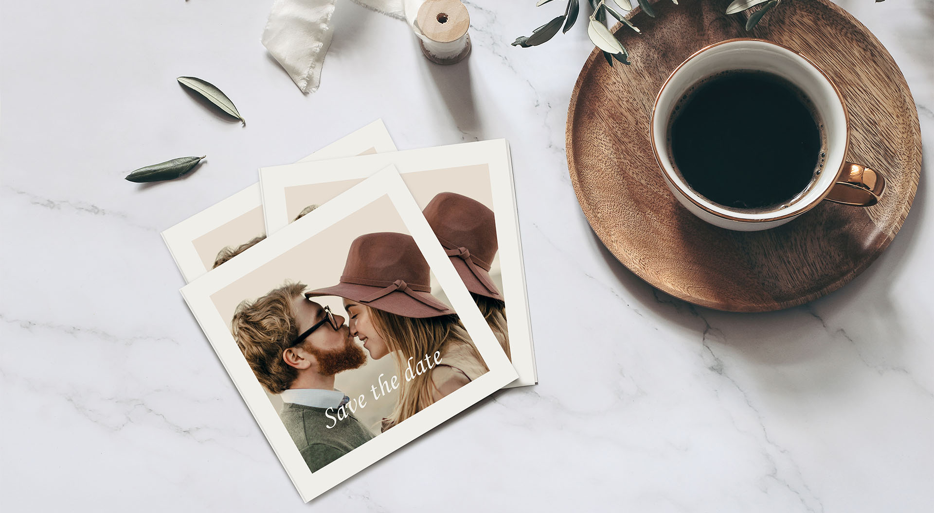 Vintage-henkiset hääkortit