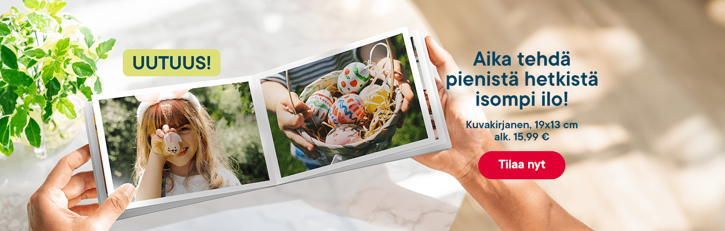 Uutta: Kuvakirjanen 13x19 cm