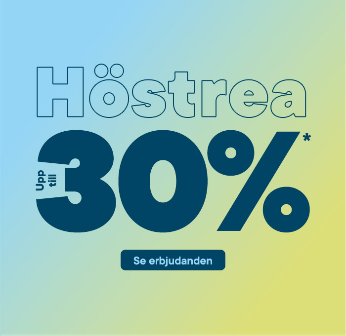Höstrea upp till -30 %