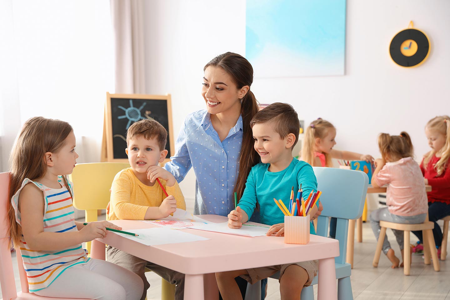 Kindergarten Lerntypen im Kindergarten – Lernmittel, Methoden und Förderung