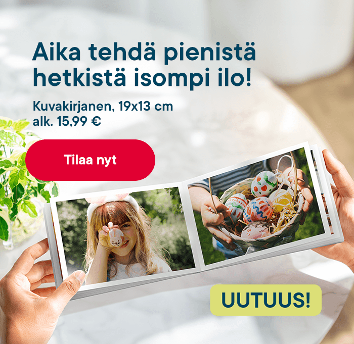 Uutta: Kuvakirjanen 13x19 cm