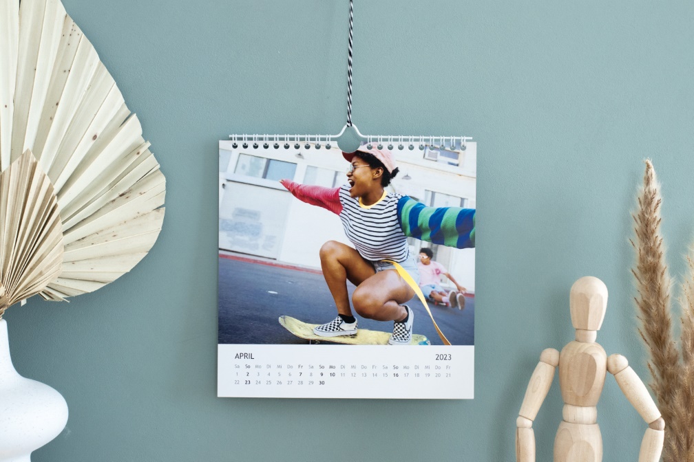 Fotokalender als Jahresrückblick gestalten