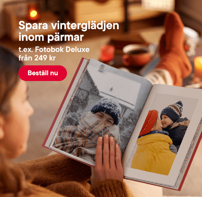 Spara vinterglädjen inom pärmar