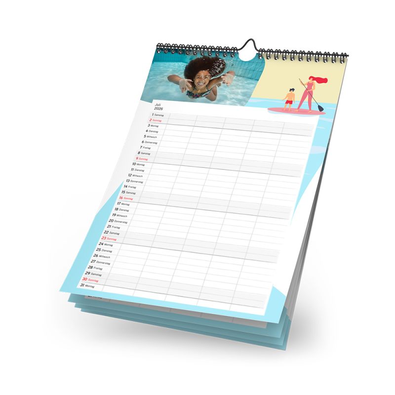 Fotokalender 2026 selbst gestalten | Kalender erstellen & bestellen